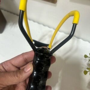 Black and Yellow Slingshot